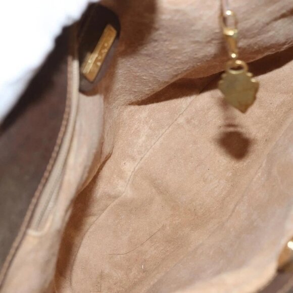 GUCCI GG Supreme Shoulder Bag PVC Leather Beige - Picture 13 of 15